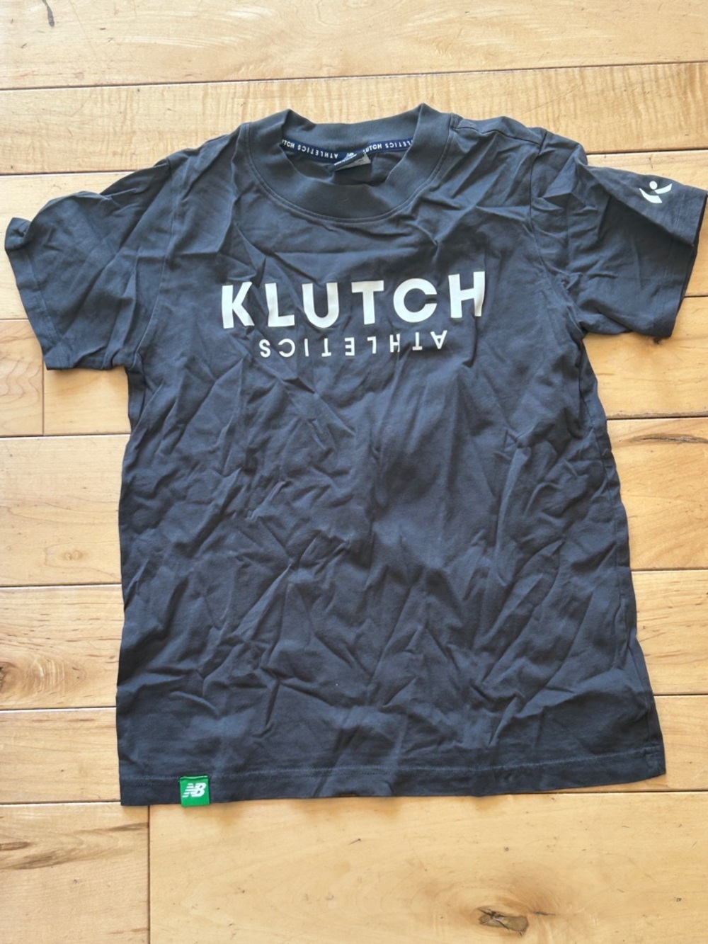 New Balance Klutch Athletics Black Logo Tee